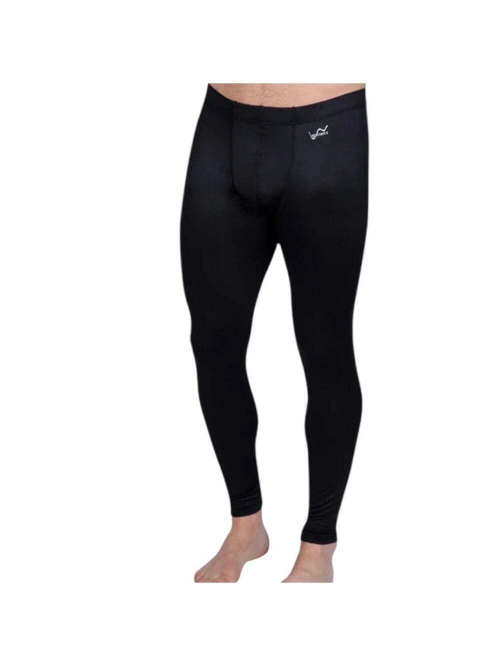 Watsons Base Layer Long Johns Black Thermal Underwear Bottoms Mens Size Medium